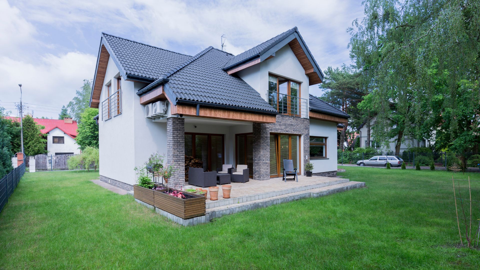 Einfamilienhaus mit Garten